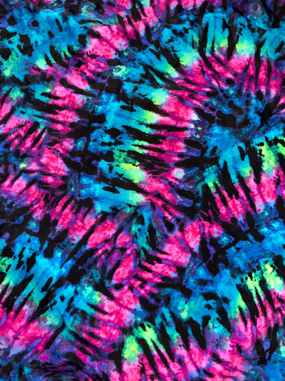 Beautiful Jewel Tone Tie Dye STRETCH