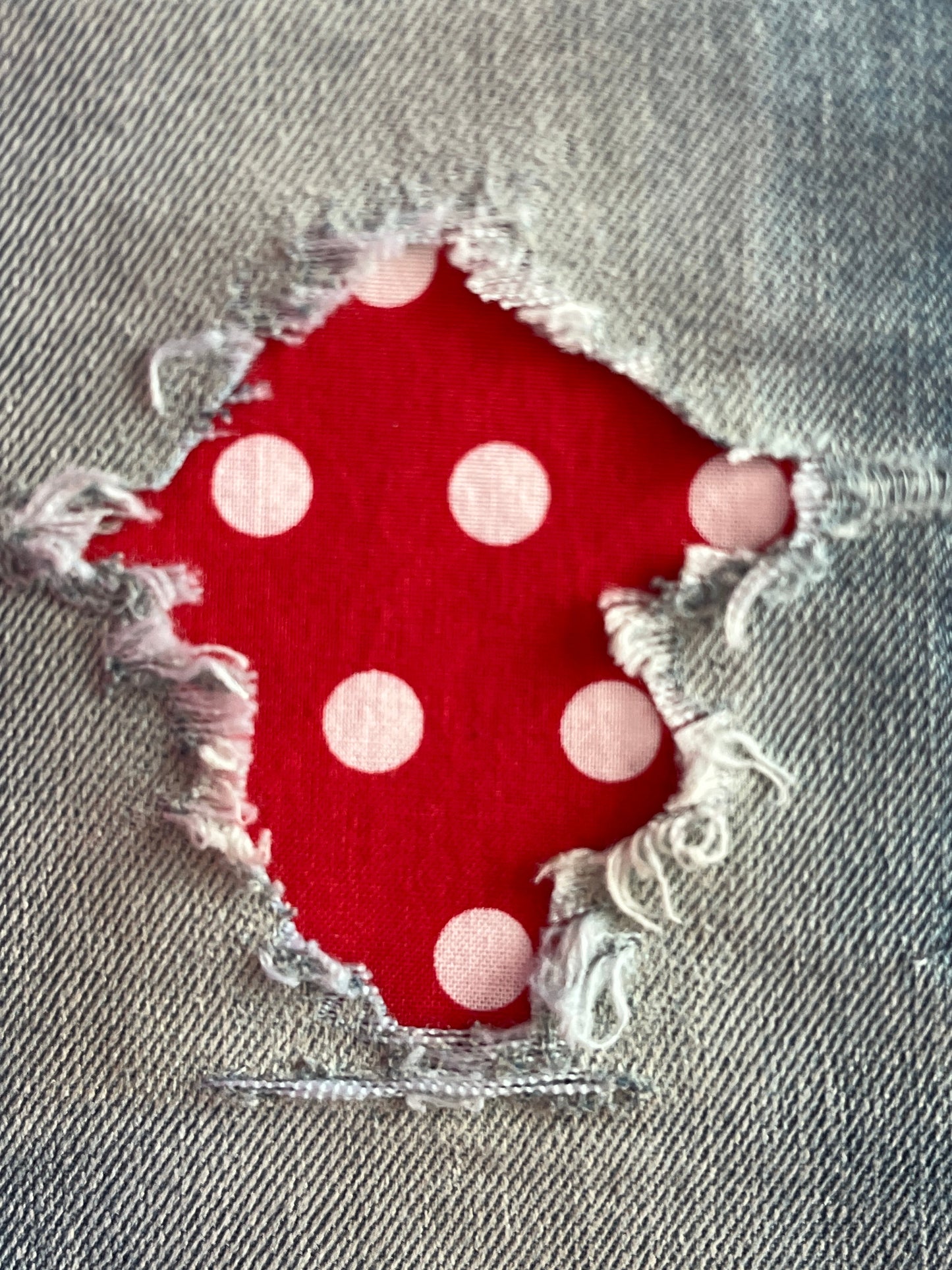 Red Polka Dot (large or small)