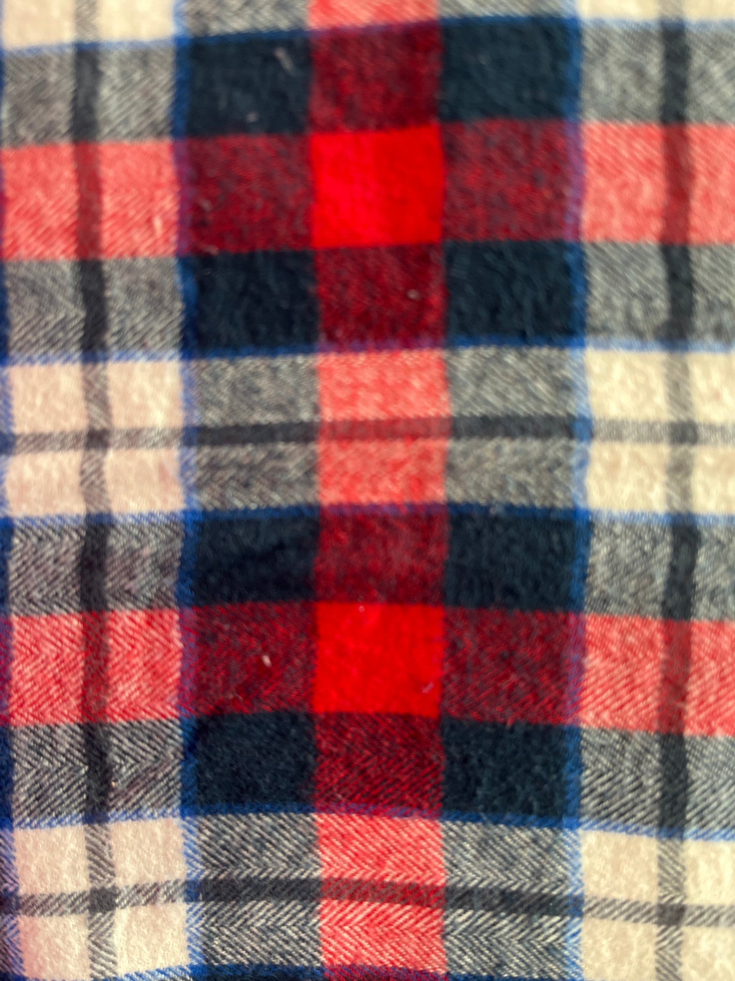 Blue, Red and Black Plaid