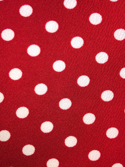 Red Polka Dot STRETCH